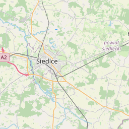 Powiat Siedlecki Mapa