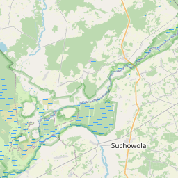 Powiat Sokolski Mapa