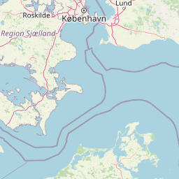 Mapa Europy Dania